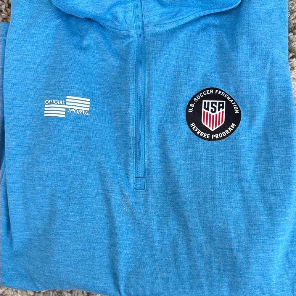 USSF Quarter Zip Long Sleeve